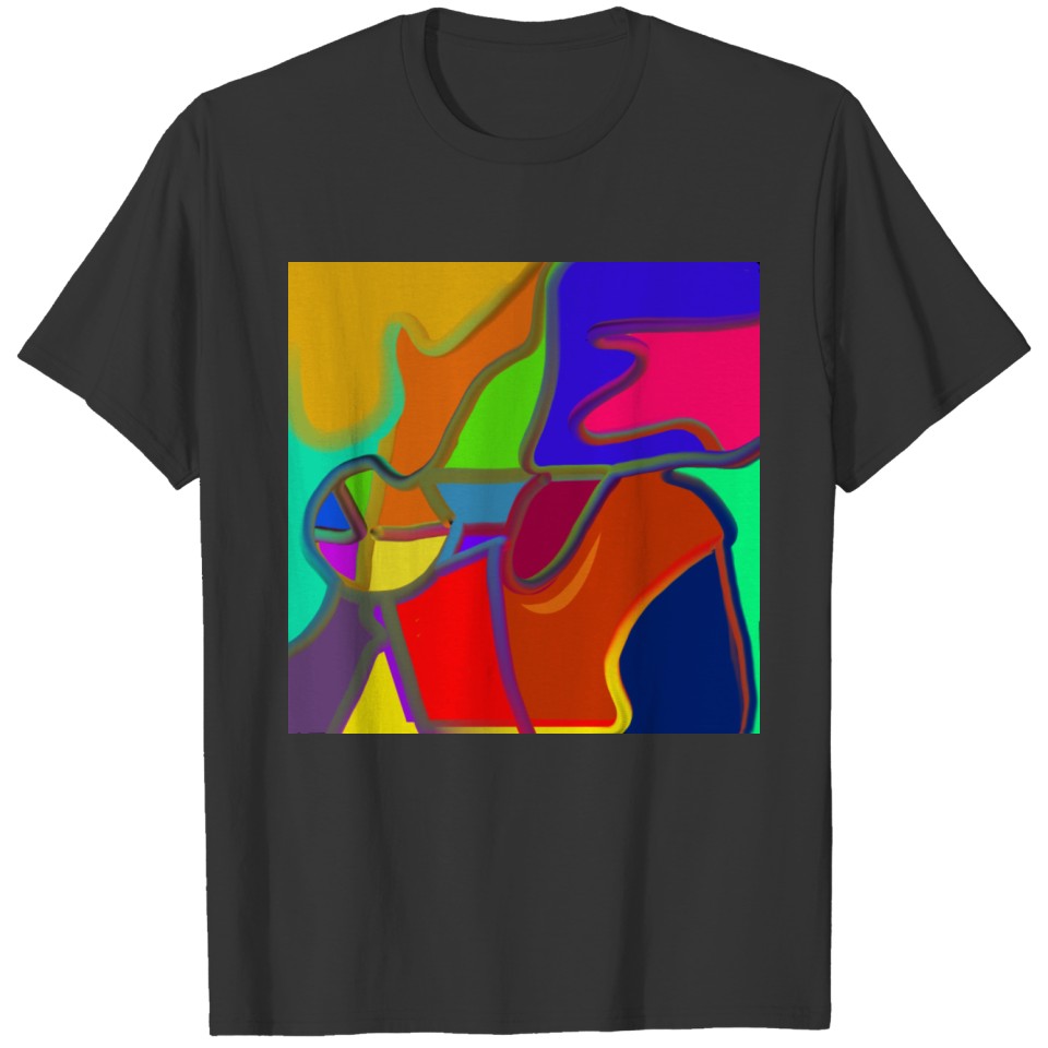 Abstract painting original design T Shirts