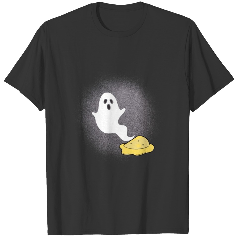 Ghost Butter, Mystery Face, Funny Halloween T-shirt