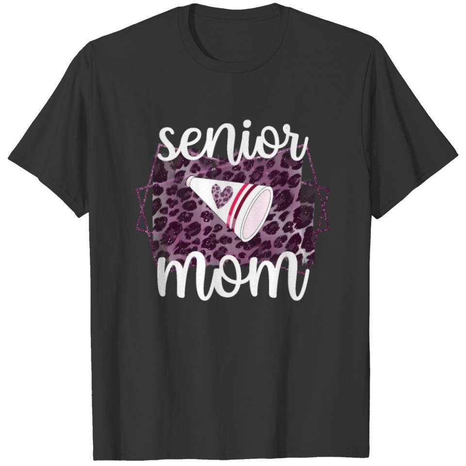 Proud Cheer Senior Mom Class Of 2022 Cheerleader T-shirt