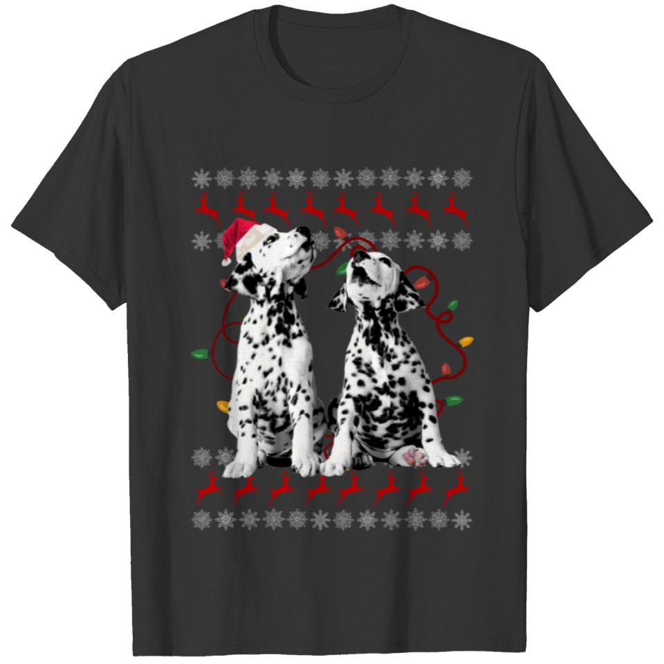 Puppy Ugly Christmas Sweater T-shirt