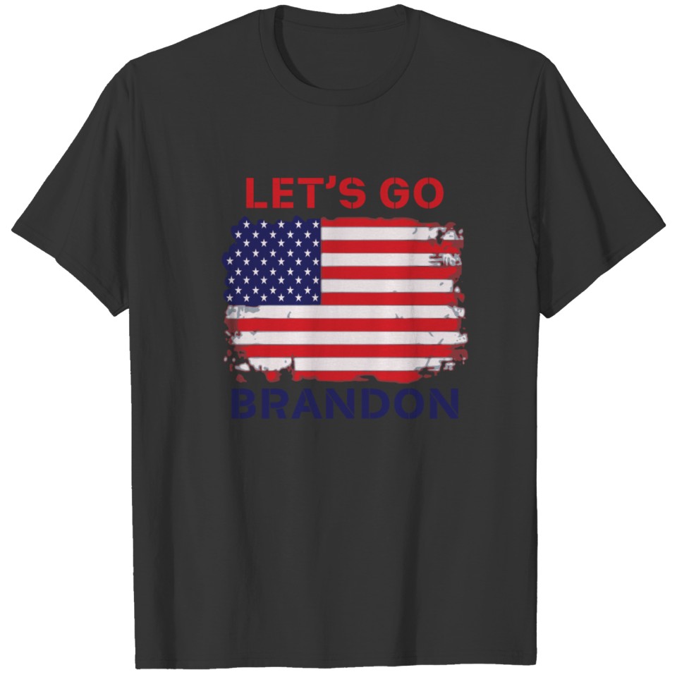 Lets Go Brandon Let’s go Brando FJB anti Biden USA T-shirt