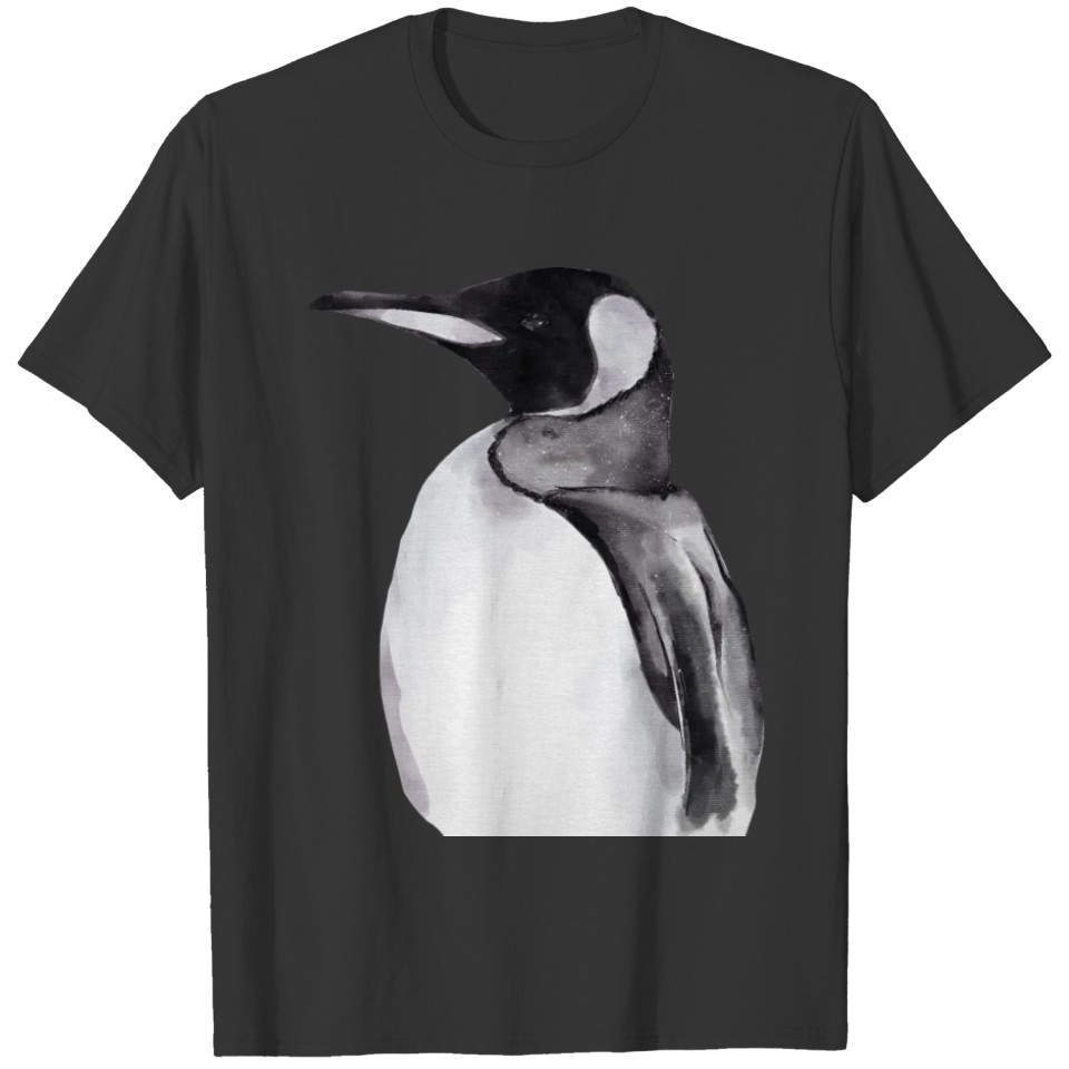 Penguin Watercolor Animal T-shirt