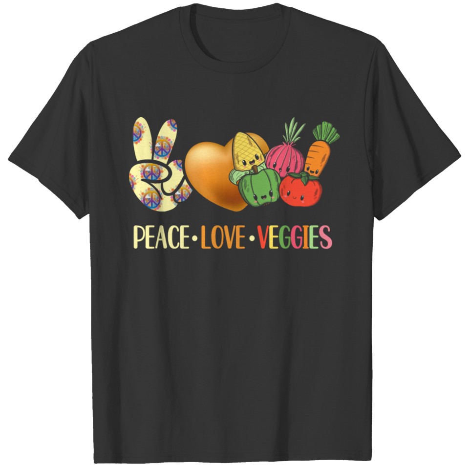 Cool Vegan Veggie Veganism Vegetarian T-shirt