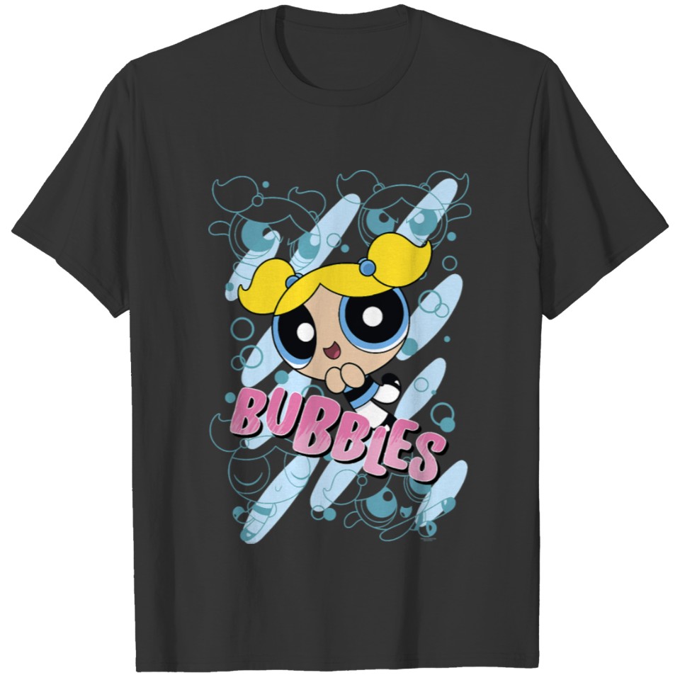 CN The Powerpuff Girls Bubbles Moves T-Shirt T-shirt