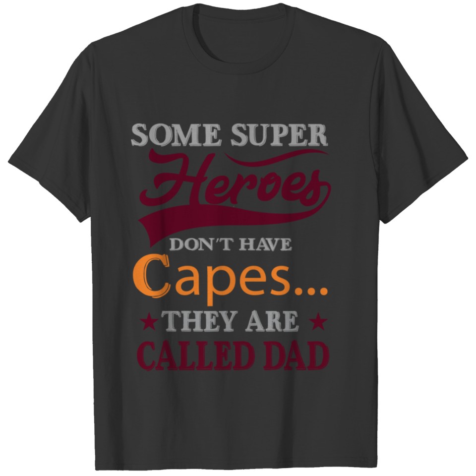 Heroes Called Dad T-shirt