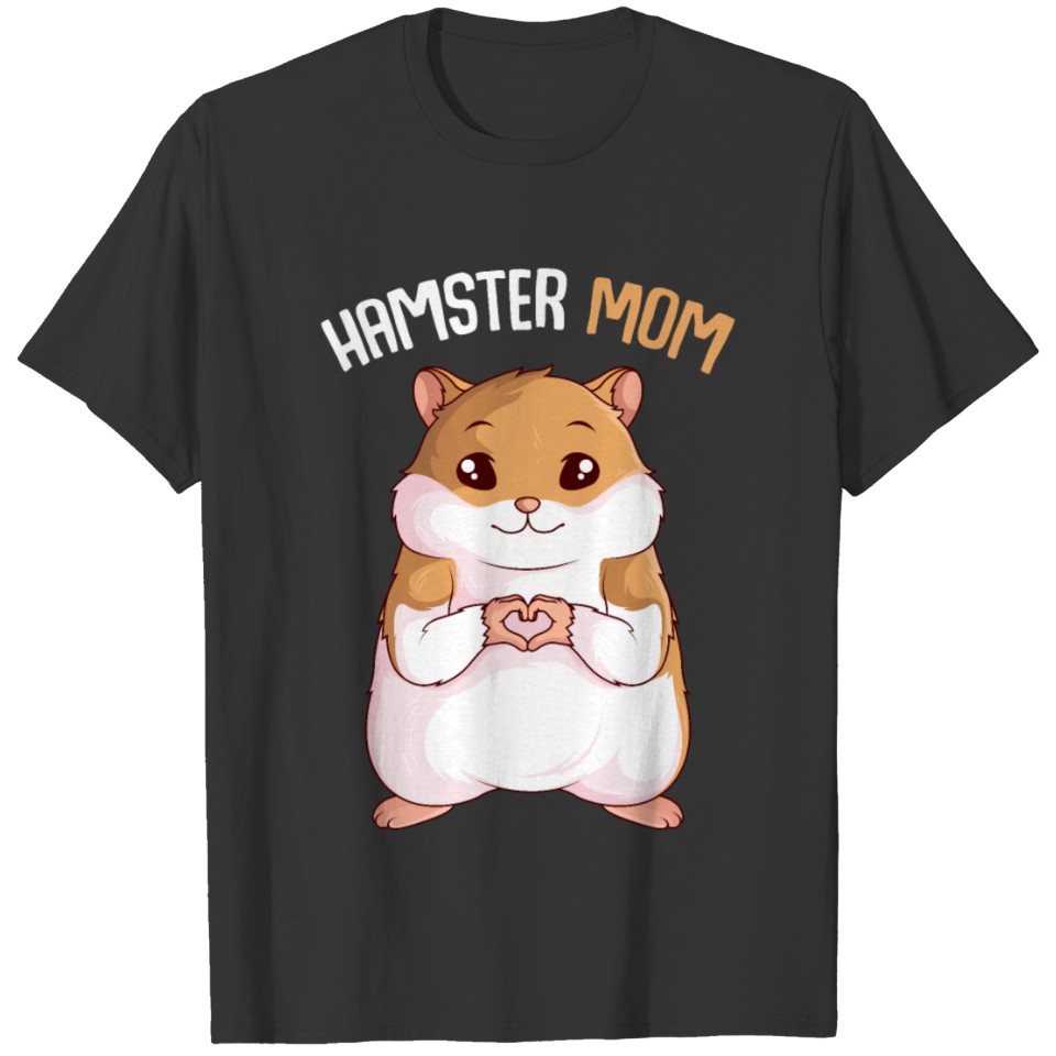 hamster mom ladies women T Shirts