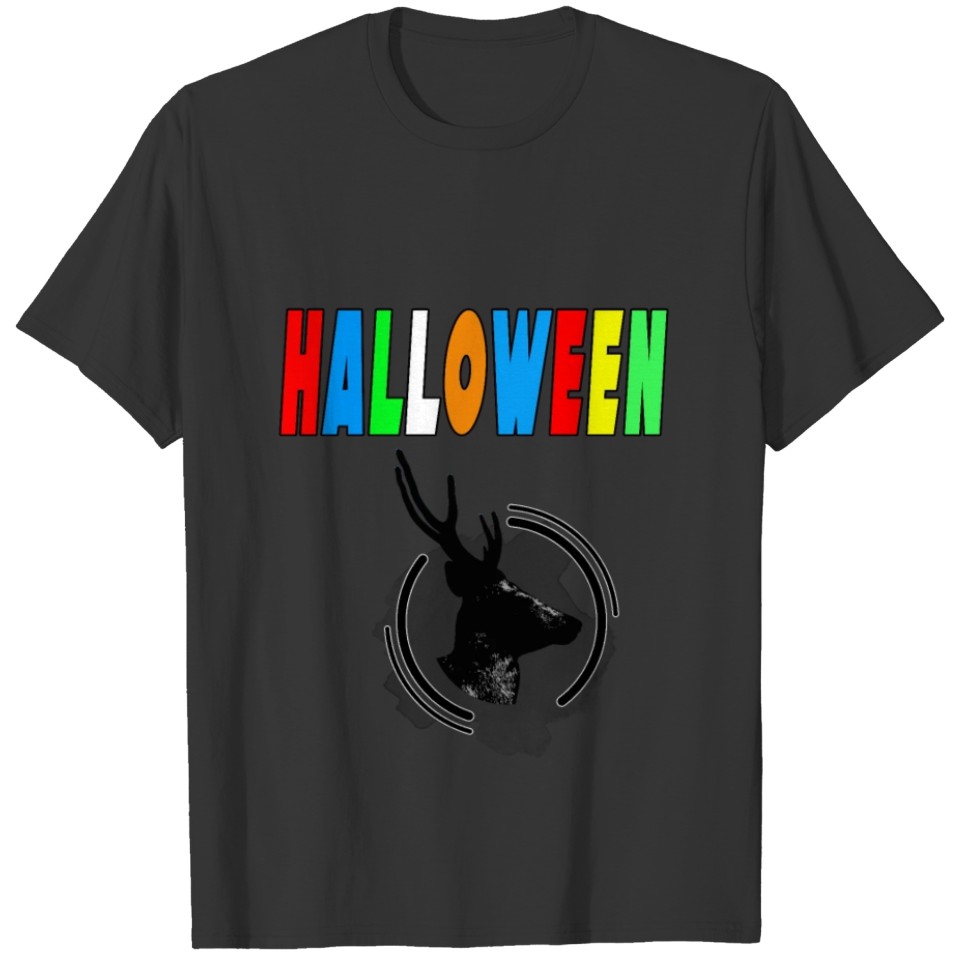 halloween deer chest costume 2 T-shirt