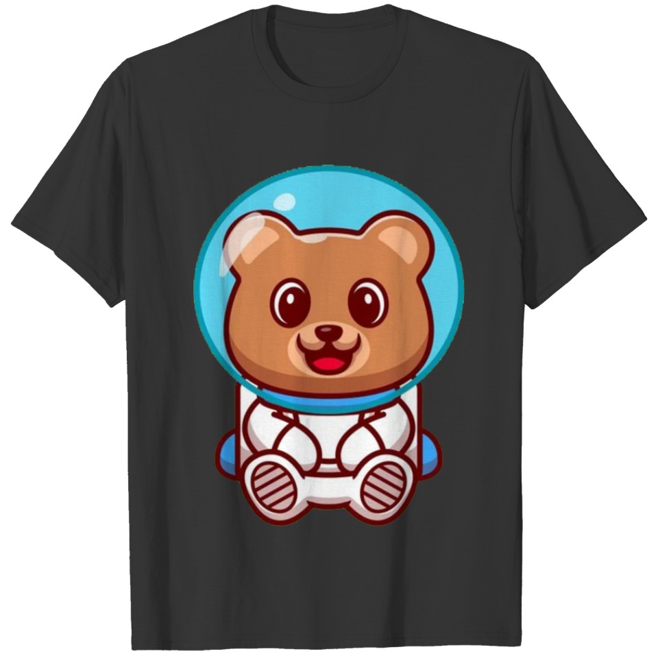 Cute bear astronaut T-shirt