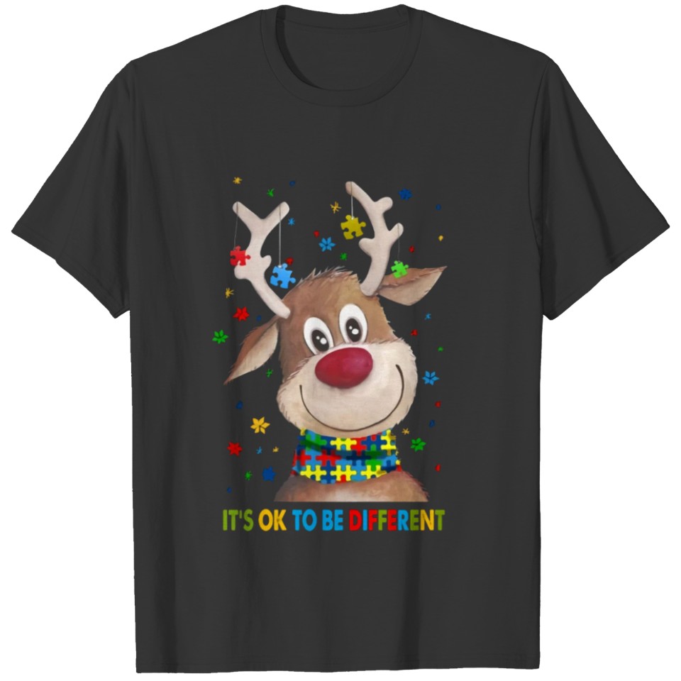It's Ok To Be Different - Autism Awareness T-shirt