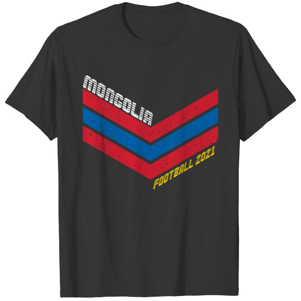 Mongolia Football Jersey 2021 Soccer T-shirt