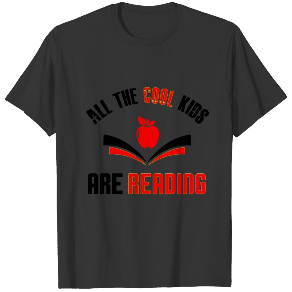 all the cool kids are reading T-shirt
