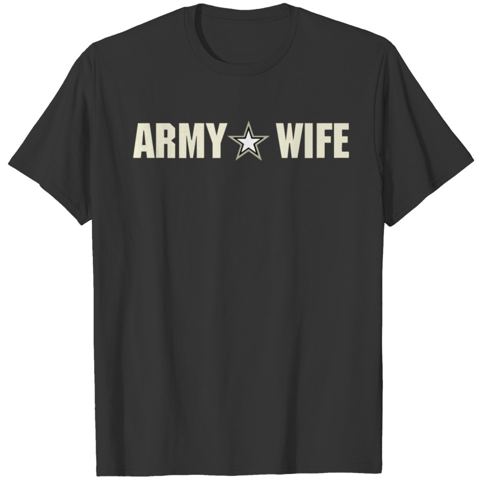 Proud Army Wife Of A Cav Scout T-shirt