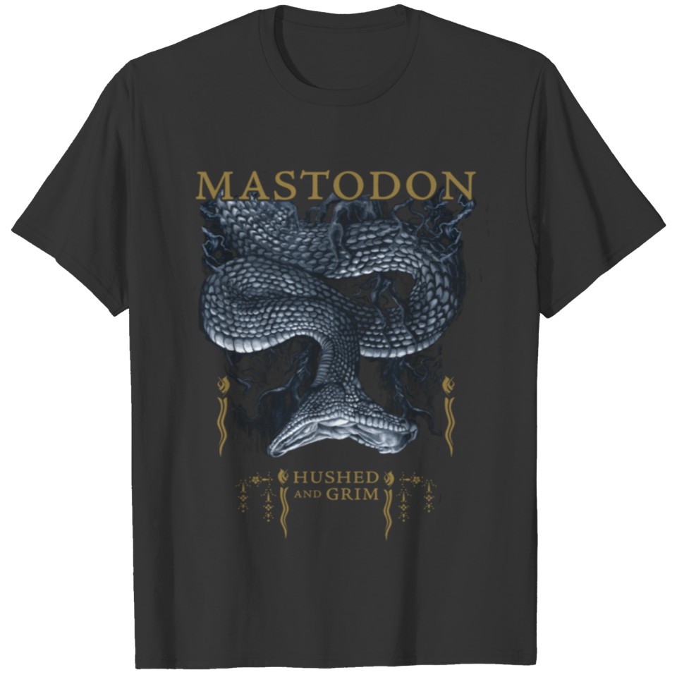 Mastodon Hushed and Grim Snake T Shirts