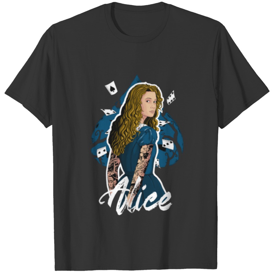 alice in wonderland T-shirt