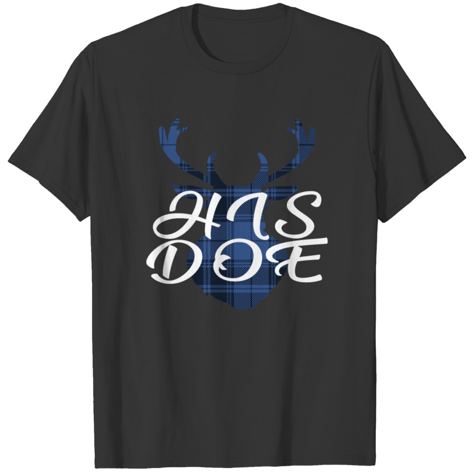 His Doe Her Buck Couples Cute Country Southern T Shirts