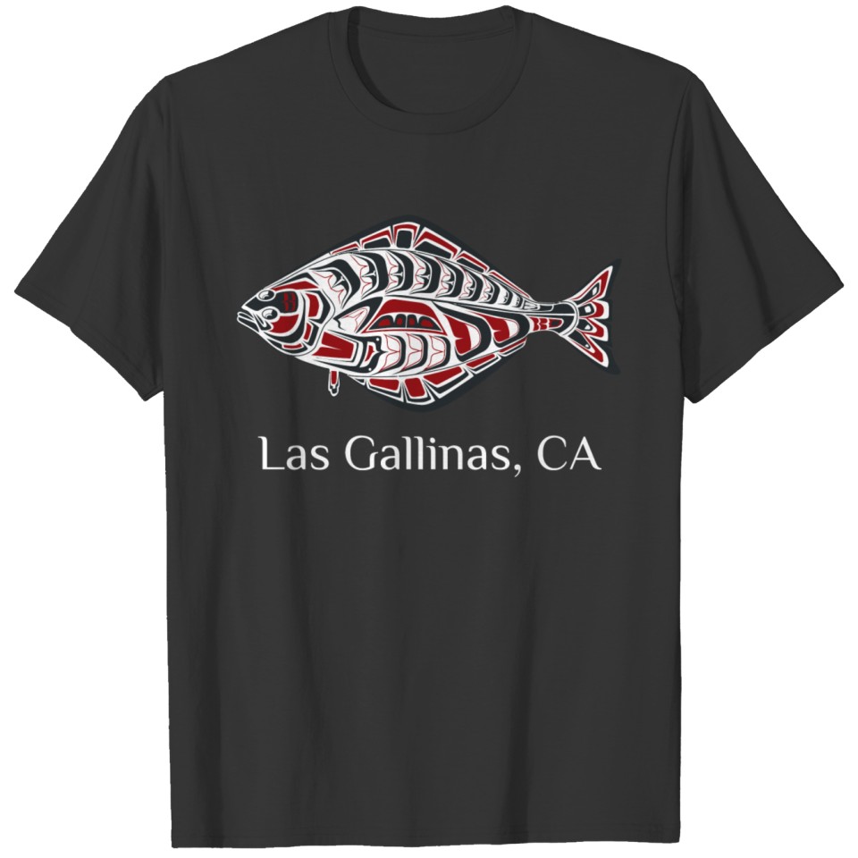 Las Gallinas California Pnw Native American Tribal T-shirt