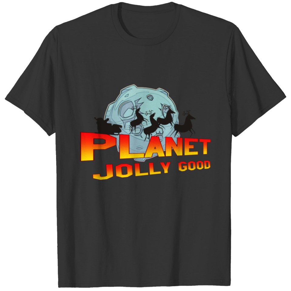 Planet Jolly Good - Sunny Christmas T-shirt