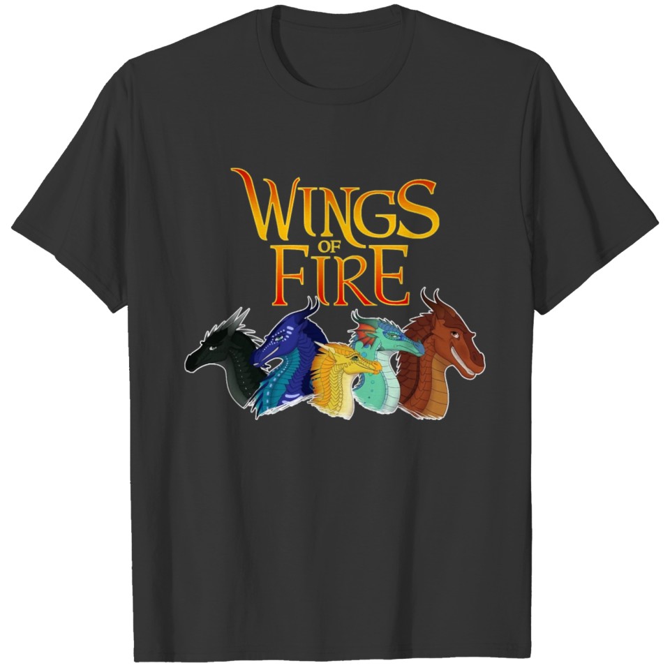 Retro Wings Of Fire All Together Apparel Holiday T-shirt