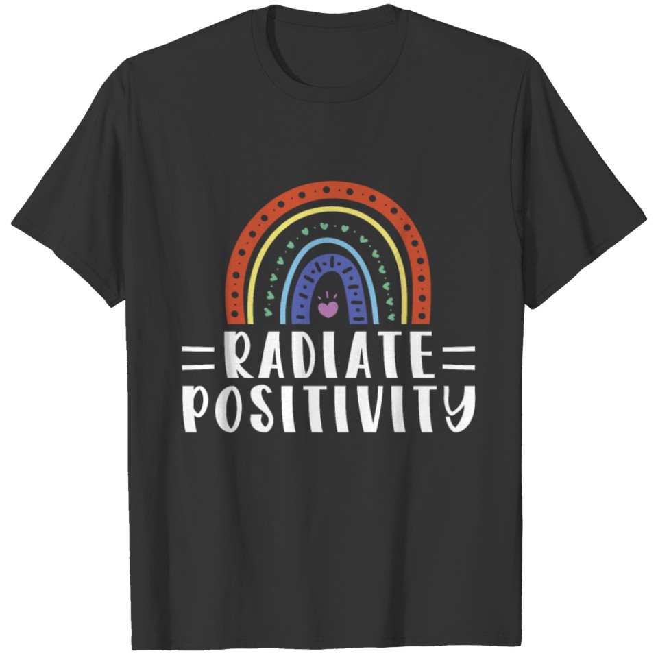 Growth Mindset Teacher Radiate T Shirts