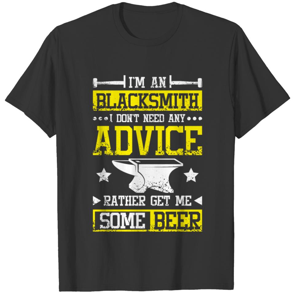 Blacksmith And Beer T-shirt