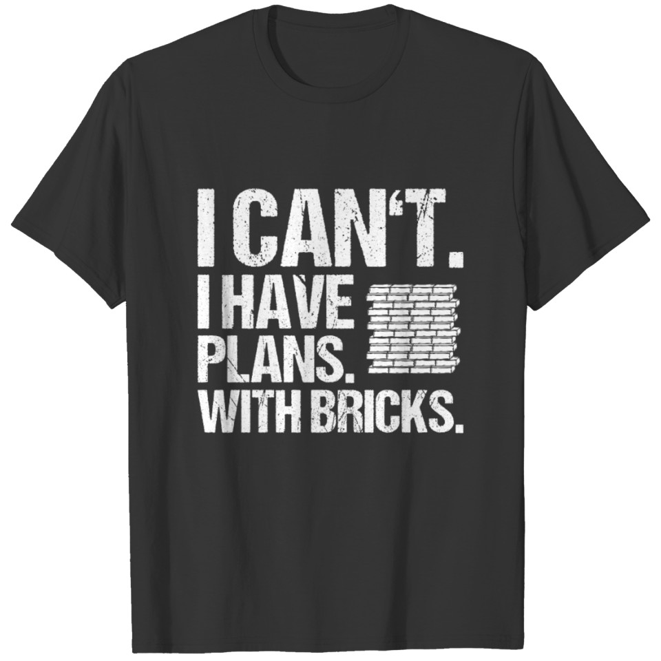 Bricklayer Mason Brickmason Blockmason T-shirt