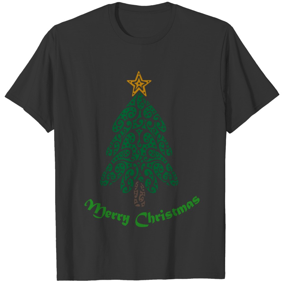 Christmas tree T-shirt
