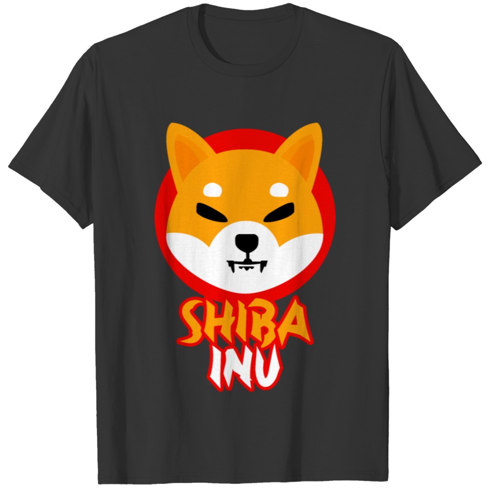 Shiba Inu Coin Crypto Token Cryptocurrency Shiba T-shirt