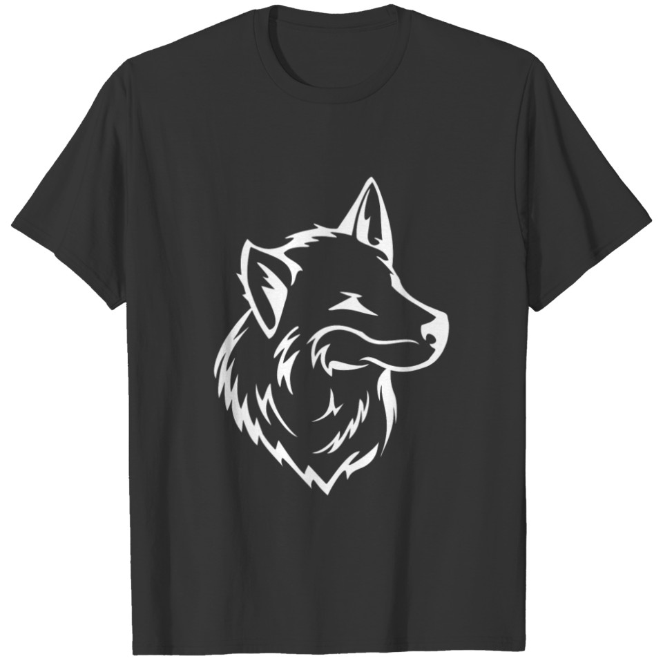 Tribal Fox Tattoo Style Fox Animal Lover Graphic T-shirt