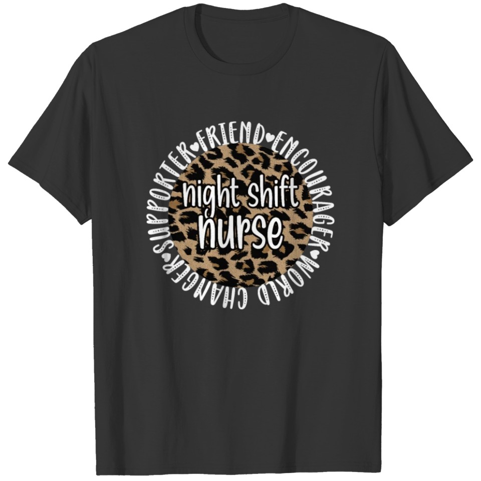 Night Shift Nurse Week Night Shift Nursing Gifts T-shirt