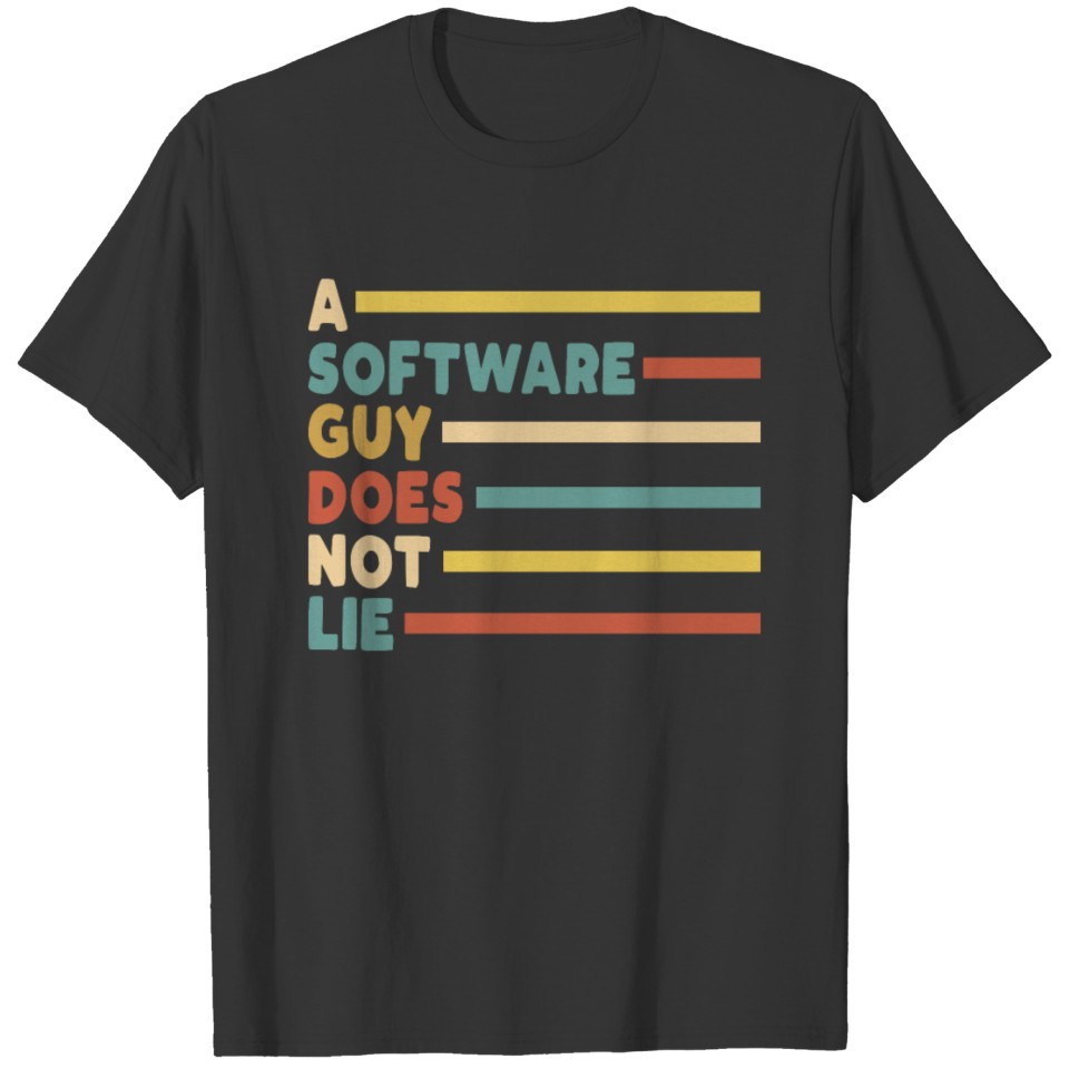 Programmer Software Engineer Developer Coder T Shirts