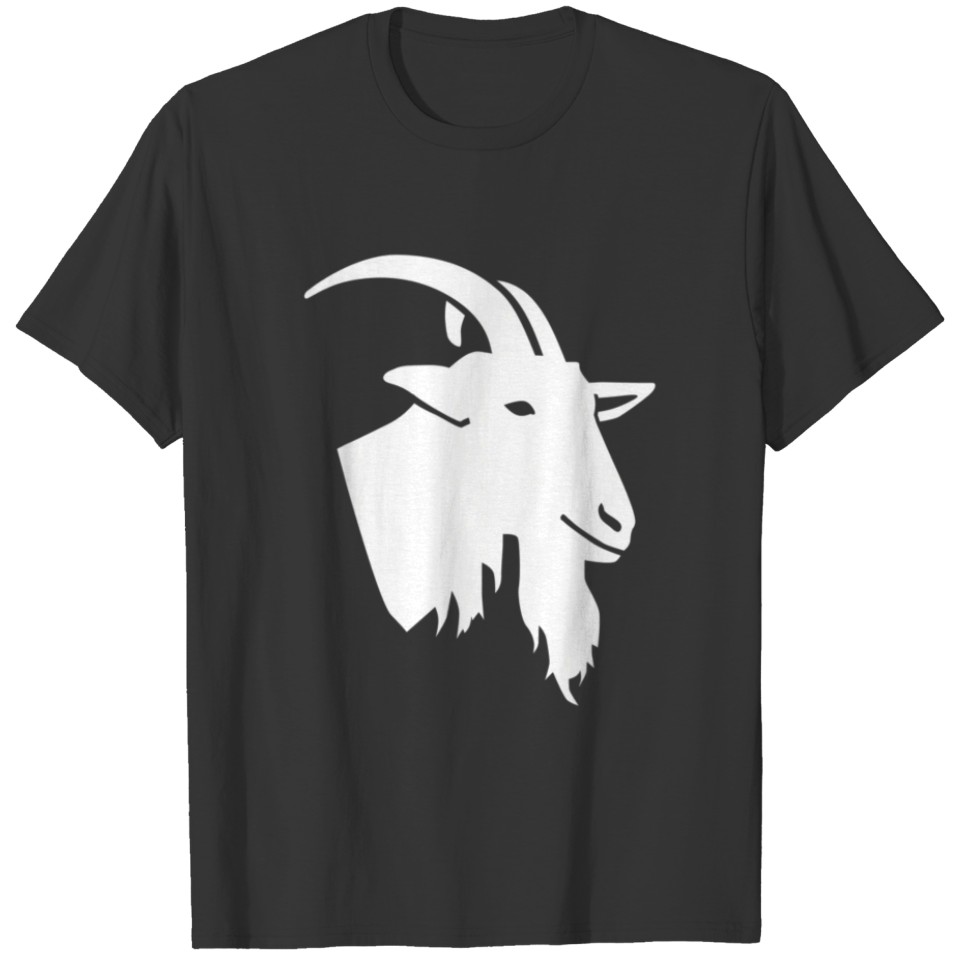 Goat head cool funny T-shirt