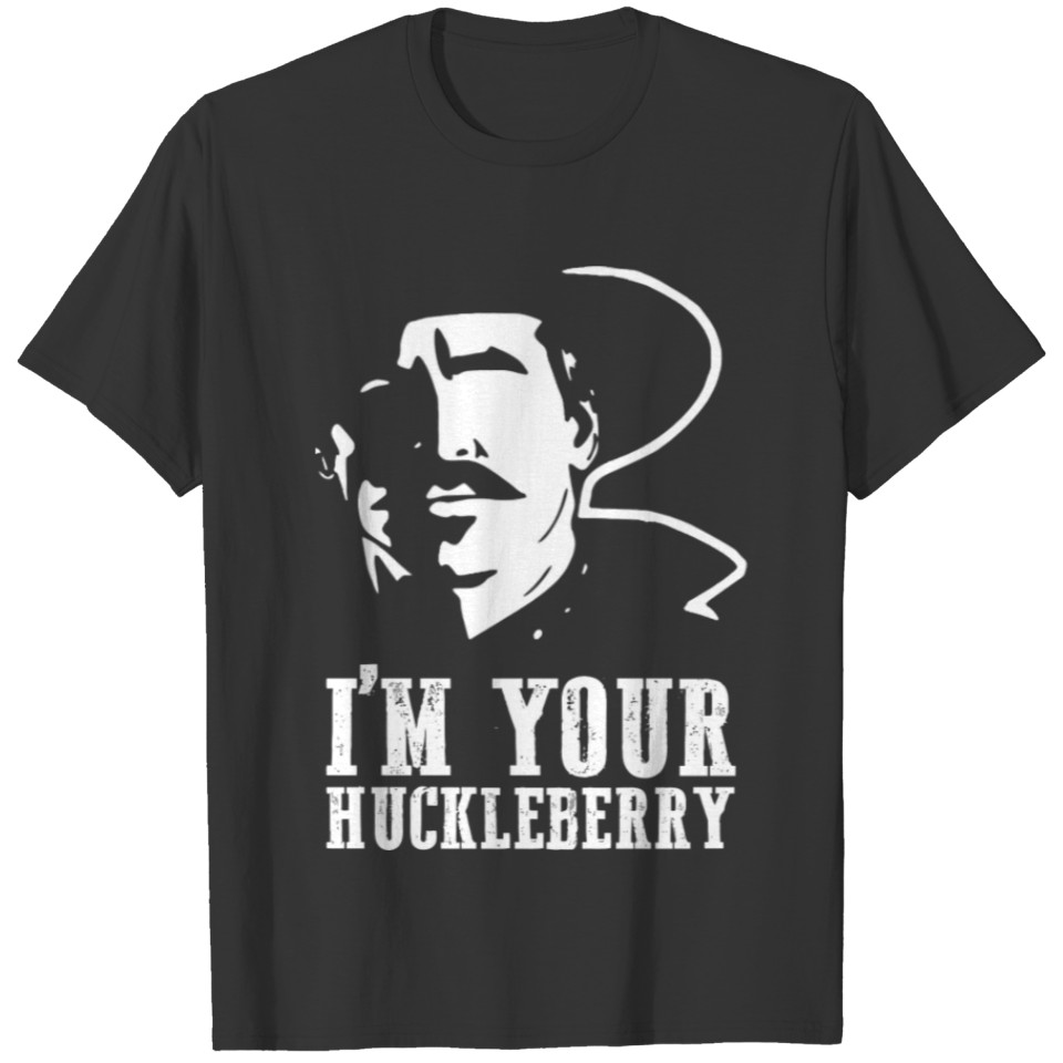 10955 I'M Your Huckleberry Vintage Skull Guns For T-shirt