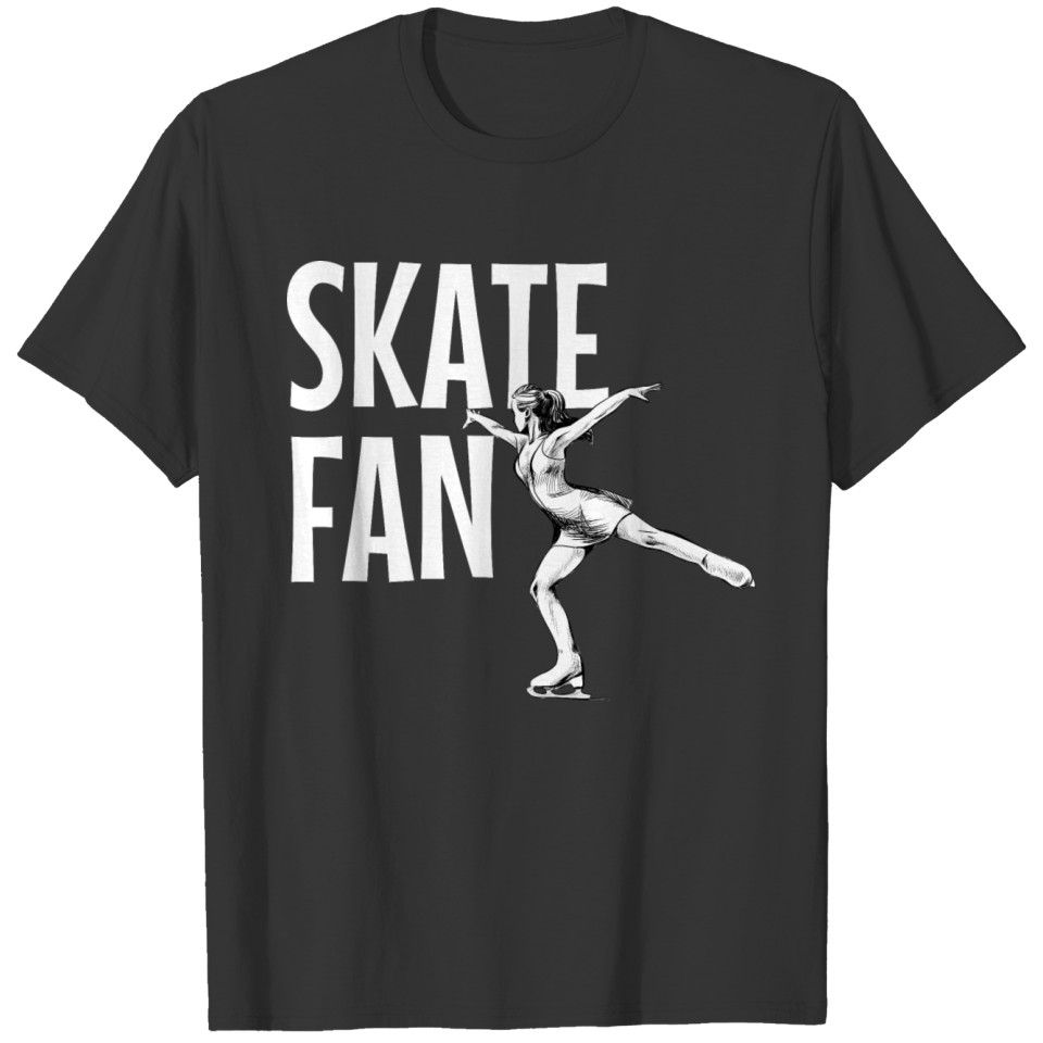 Figure Skating Womens - Skate Fan T-shirt