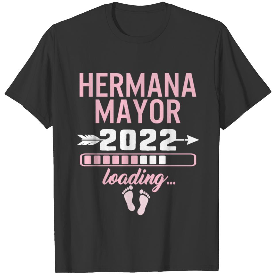 Hermana mayor carga 2022, camisa de hermana mayor T-shirt