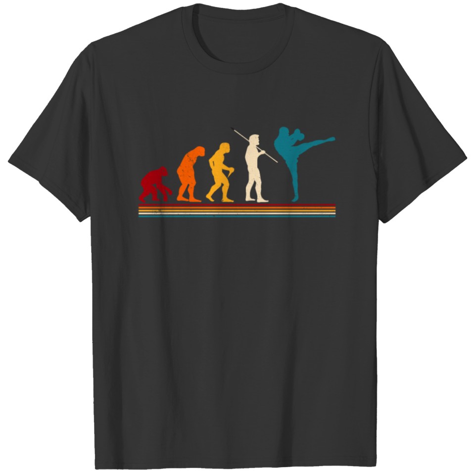 Kickboxing Evolution Kickboxer Gift T-shirt