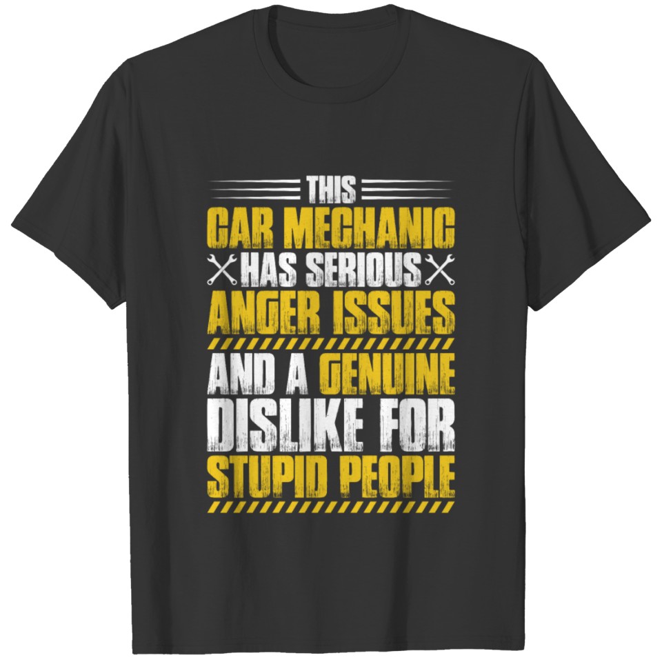 Car Mechanic Auto Mechanic Motor Mechanic T-shirt