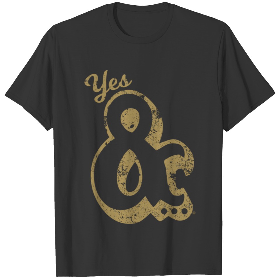 Yes And Improv Comedy T-shirt