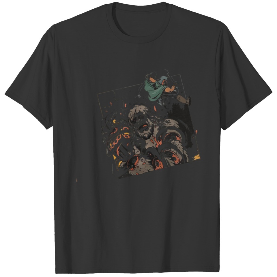 Levi Ackerman AO Titan Anime Attack Titan T Shirts