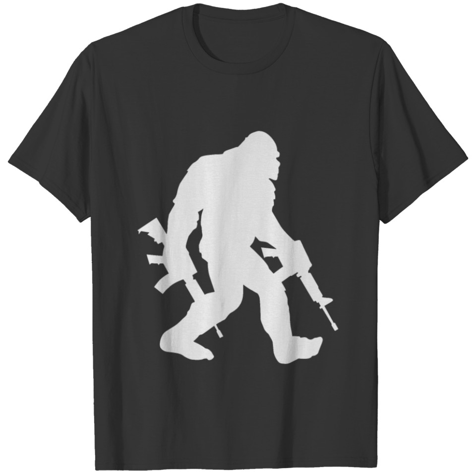 Bigfoot - funny illustration T-shirt