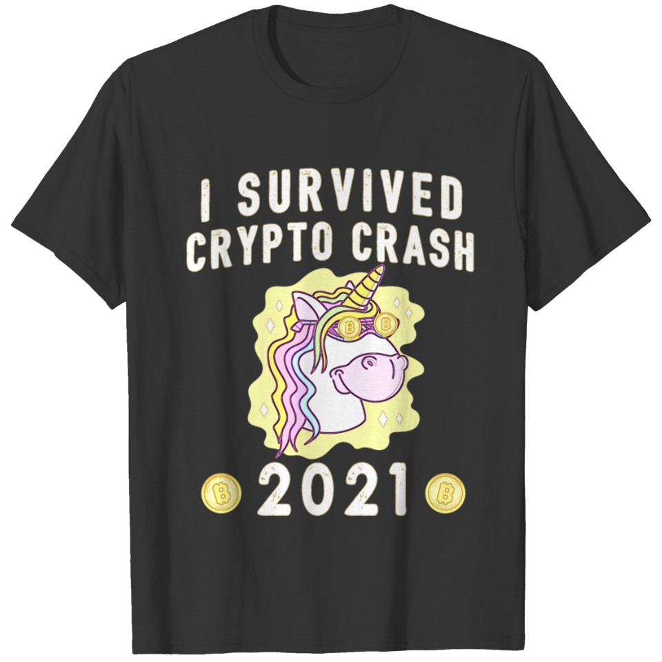 Bitcoin Crypto Crash Trader Crypto dip T-shirt