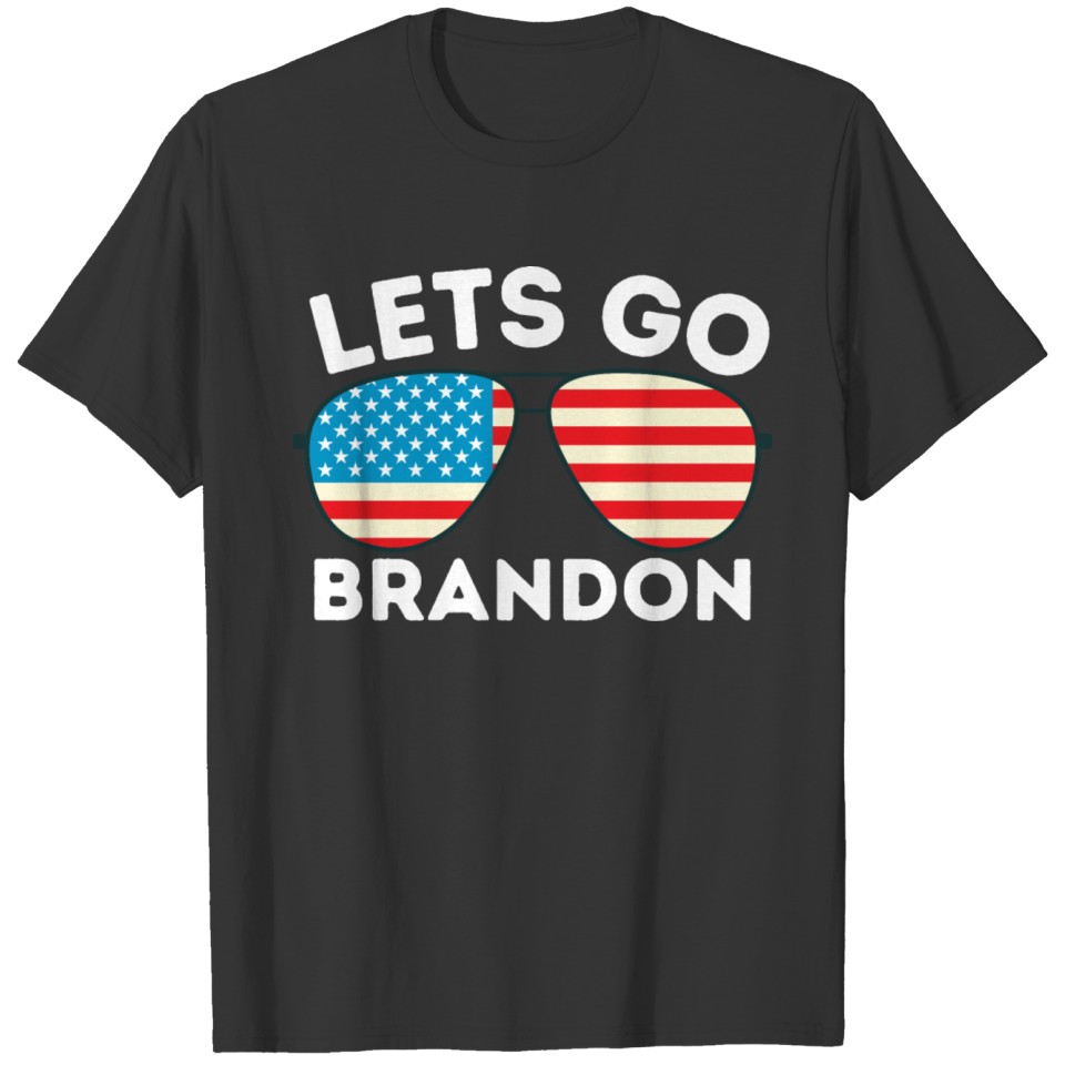 Let Go Brandon Flag - Anti Biden Shirt T-shirt