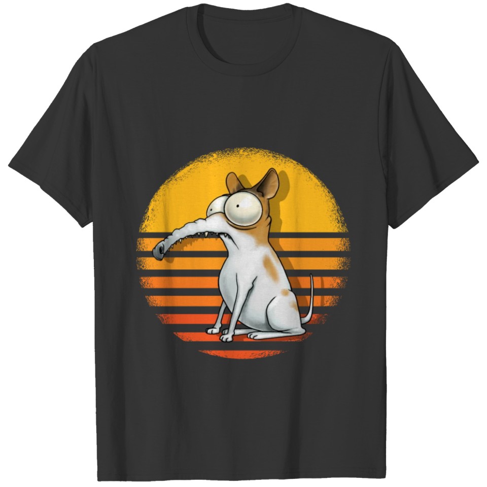 Funny Fox Terrier Dog Sun Shorthair Gift T-shirt