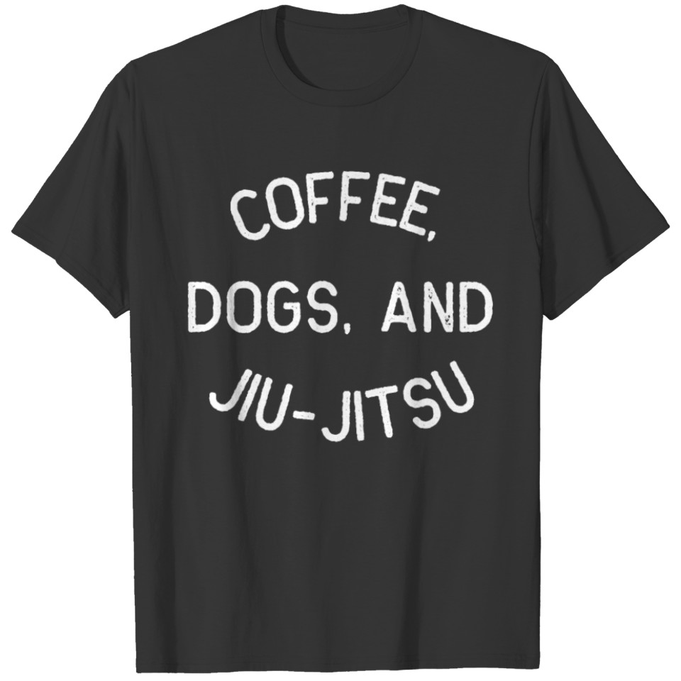Coffee Dogs Jiu Jitsu T Shirts for BJJ Jujitsu