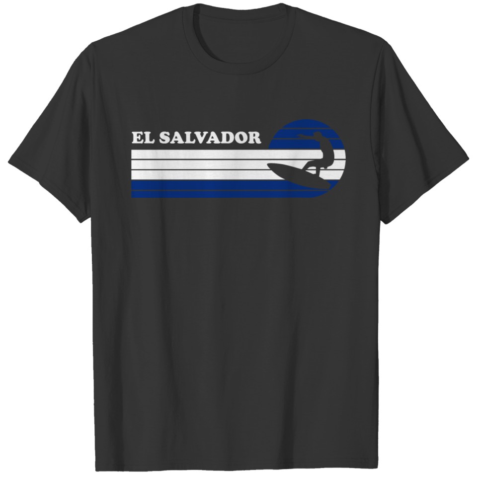 EL Salvador For A Salvadorian Surfing Pride Lover T-shirt