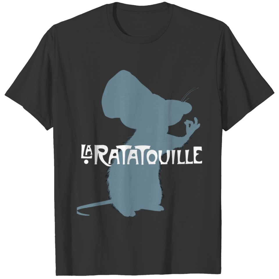 Disney Pixar Ratatouille Remy Silhouette Graphic T Shirts
