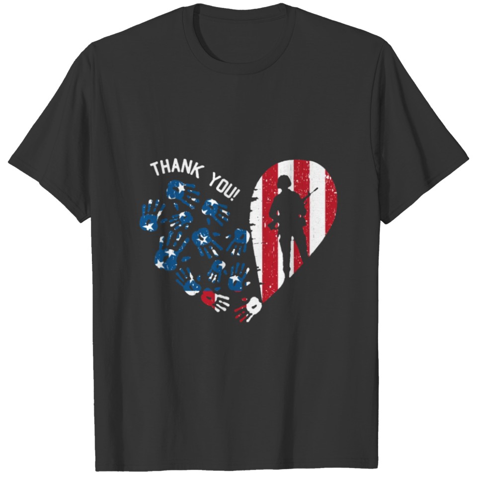 Veteran Day Thank You For Your Service T-shirt