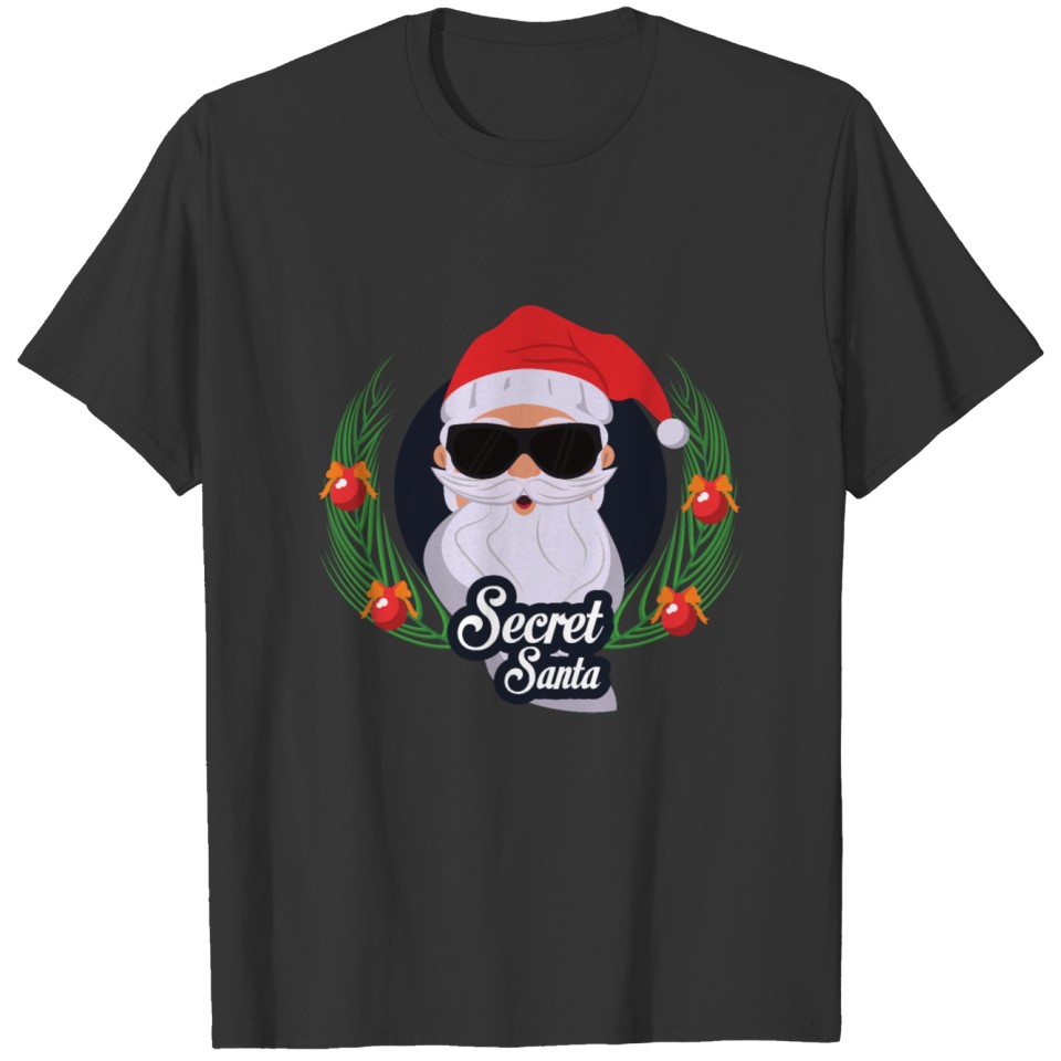 funny secret santa T-shirt