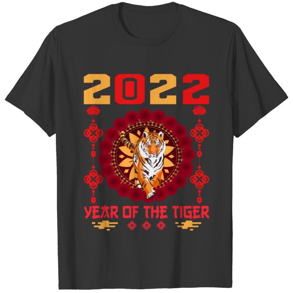 Happy Chinese New Year 2022 Year of the Tiger T-shirt