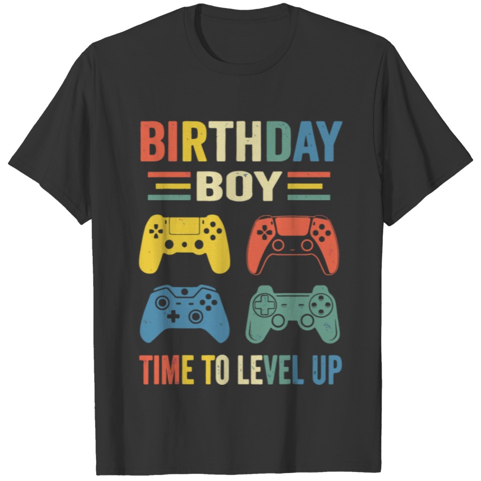 Time To Level Up Video Game T-shirt