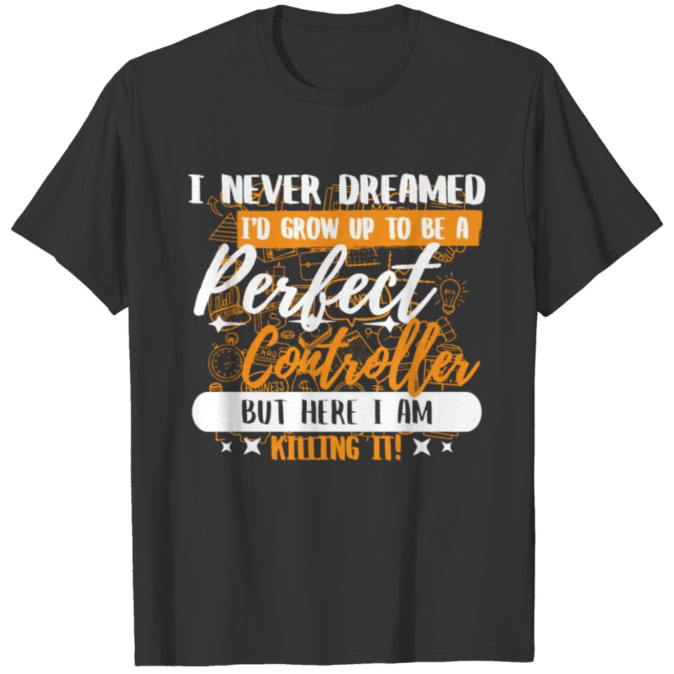 Cool Controller Bday Gift T-shirt